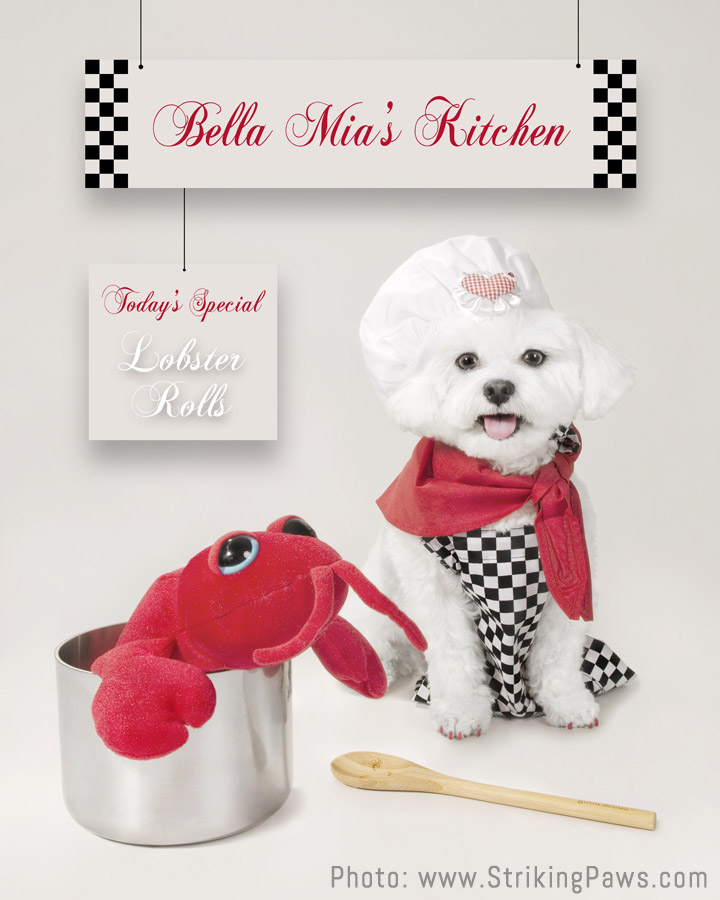 Bella Mia made Lobster Rolls for the guests - Photo by Sophie Gamand