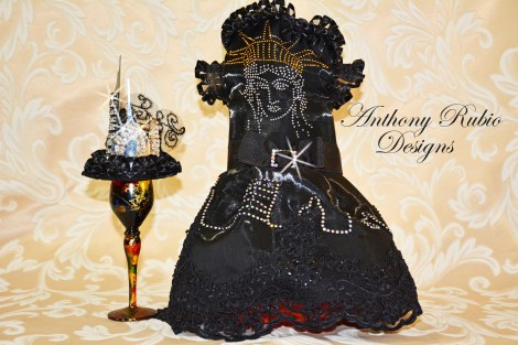 Bella Mia in New York Skyline Dress by Anthony Rubio Designs